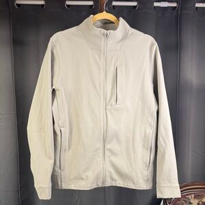 Lululemon Beige Full-Zip Jacket